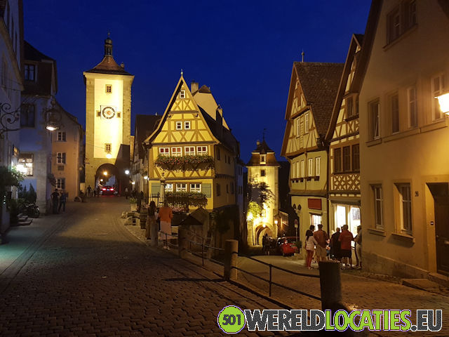 Duitsland | Het meeste bekende punt van Rothenburg