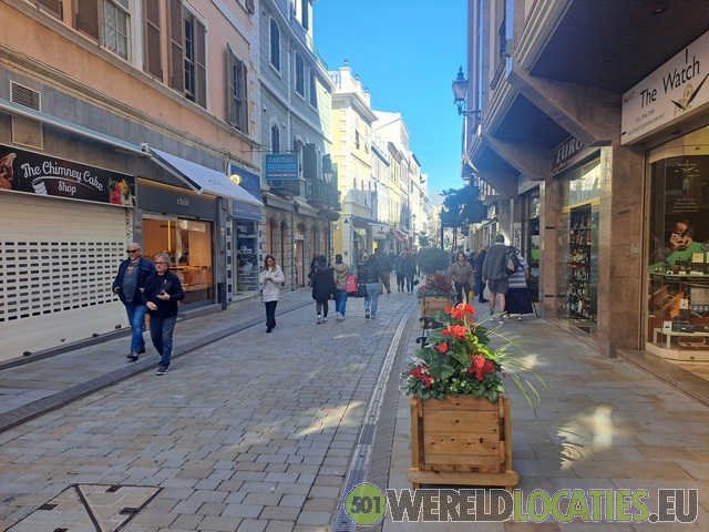 Gibraltar | The Main Street of Gibraltar