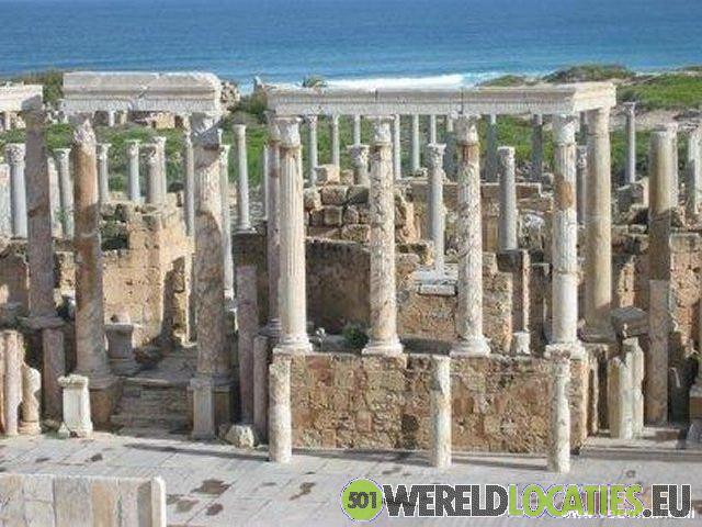 Libië | De overblijfselen van Leptis Magna