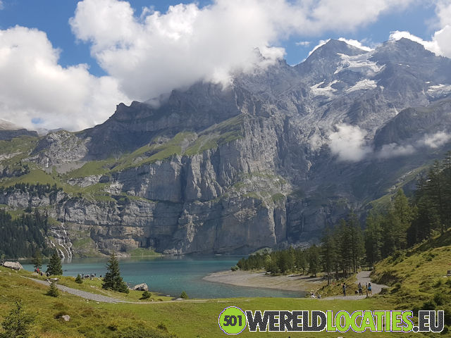 Zwitserland | Het Oeschinensee bergmeer